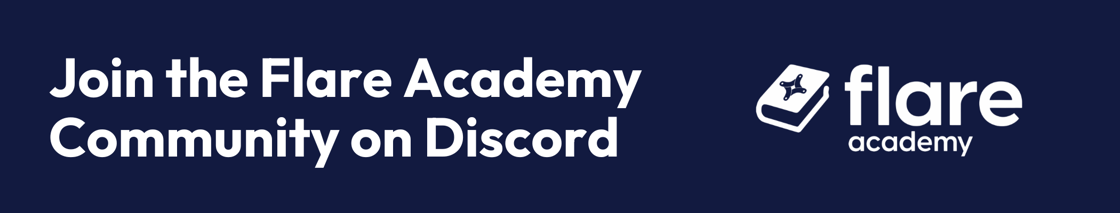 Flare Academy Email Banner